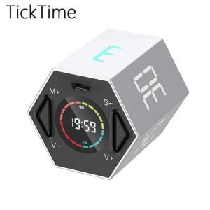 TickTime 時計 デジタル タイマー 在宅ワーク USB充電 (送料無料)｜tbgm