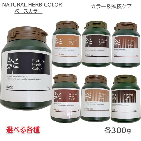 ナッシュ ナチュラルハーブカラー ベースカラー 300g 選べる各種 医薬部外品 (小型宅配便送料無...