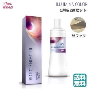 (1剤2剤セット)ウェラ イルミナカラー 80g  業務用 ヘアカラー 1剤 サファリ ＆イルミナクリームディベロッパーオキシ 1000ml 各種 (送料無料)あすつく｜tbgm