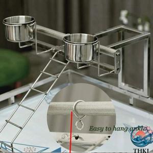 鳥かご ケージ 豪華な大型オウムケージ 304...の詳細画像4