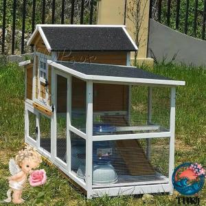 鶏用ケージ木製 鳥かご飼育ケージ 鳩の檻 83...の詳細画像1