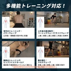 携帯型 コードレスバトルロープ 自宅用 バトル...の詳細画像3