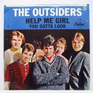 OUTSIDERS (US) -Help Me Girl (US Orig.7"+PS)｜tbr002