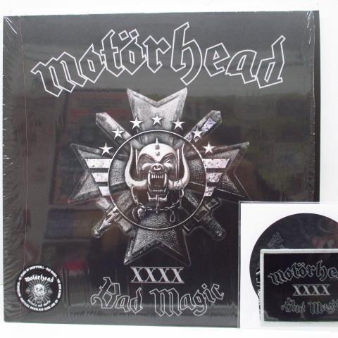 MOTORHEAD-Bad Magic (UK/EU/US Ltd.White Vinyl LP+C...