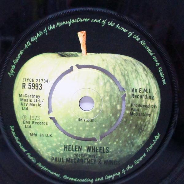 PAUL McCARTNEY &amp; WINGS-Helen Wheels (UK オリジナル「ラウンド...