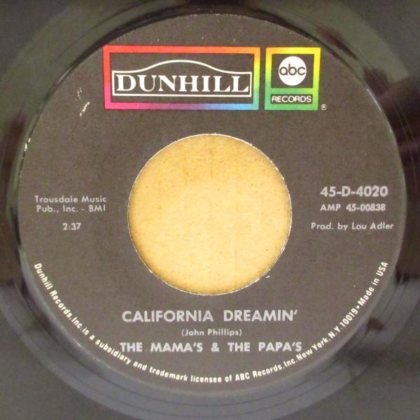 MAMAS &amp; THE PAPAS, THE(ザ・ママス ＆ ザ・パパス)-California D...