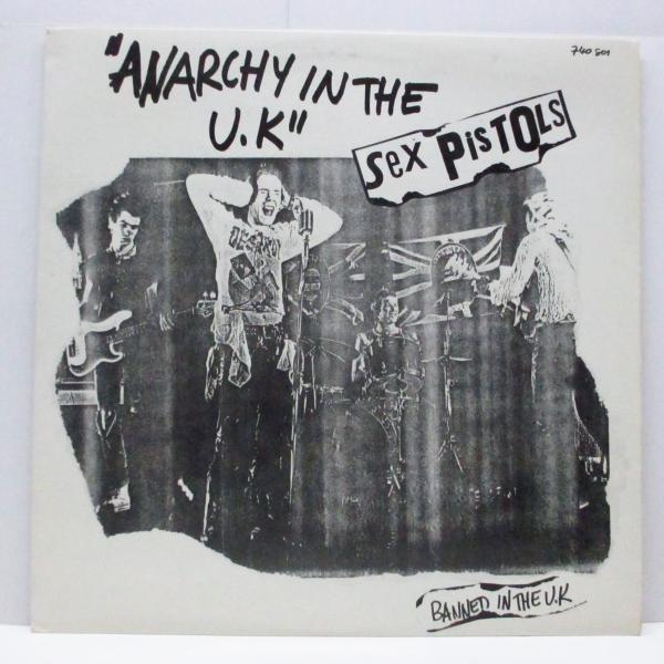 SEX PISTOLS-Anarchy In The U.K. (France オリジナル 12"/...