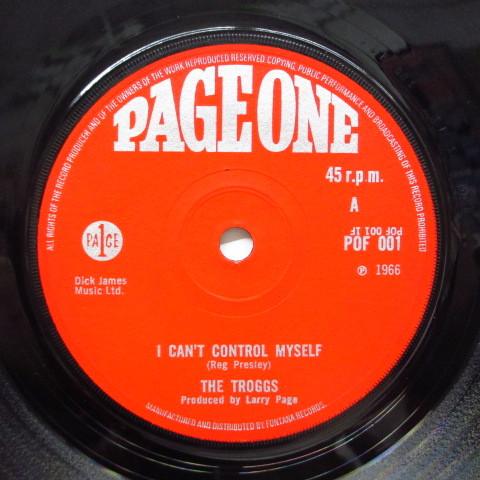 TROGGS(トロッグス)-I Can't Control Myself (UK '66 オリジナル...