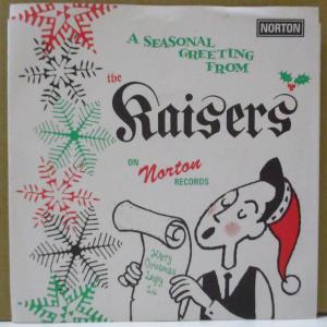 KAISERS, THE-A Seasonal Greeting From (US 限定レッドヴァイナル 7")｜tbr002