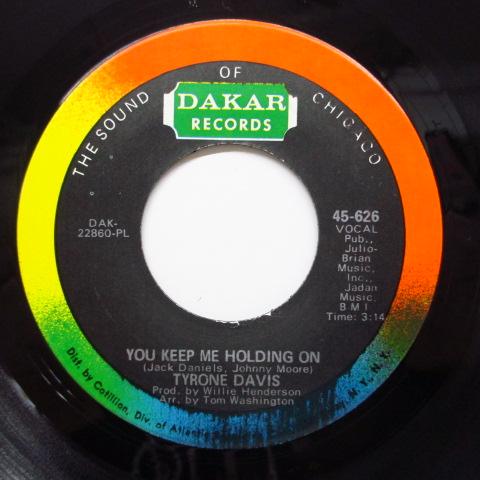 TYRONE DAVIS-You Keep Me Holding On (Orig)