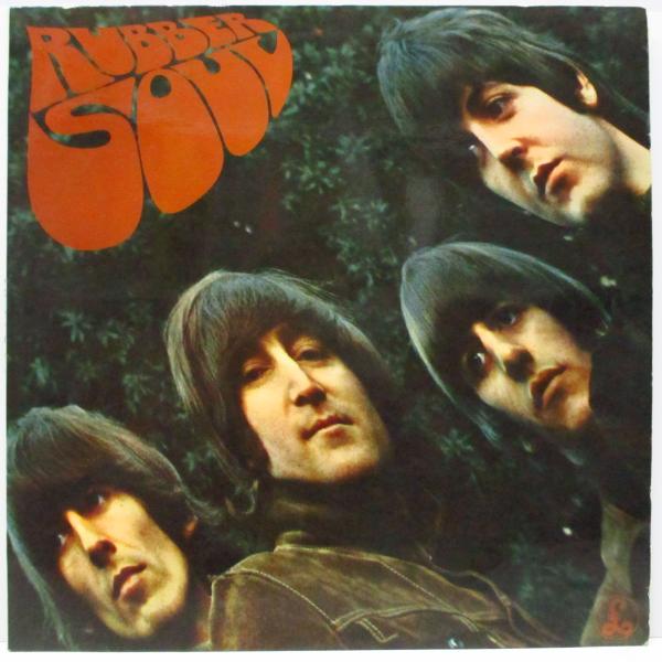 BEATLES-Rubber Soul (UK 初回オリジナル「ラウドMix」ローマン書体ラベ・モノ...