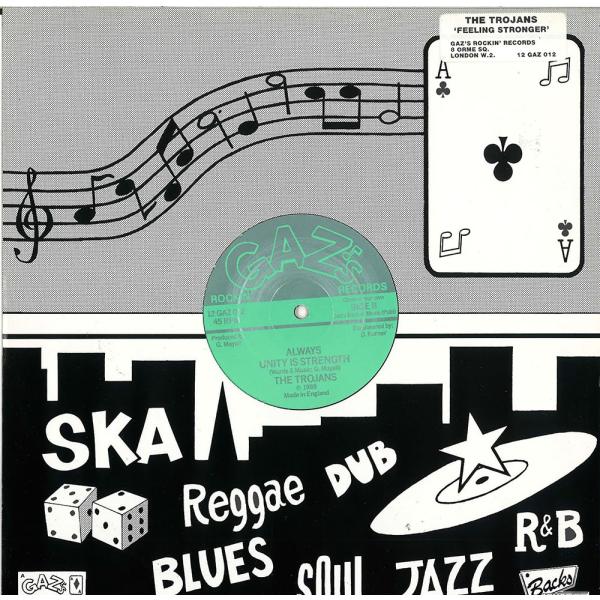 TROJANS, THE-Feeling Stronger +3 (UK 限定再発4曲入り12"「廃...