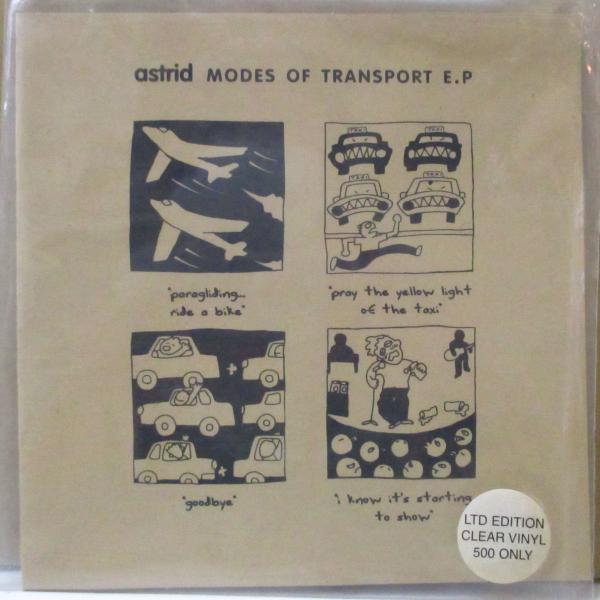 ASTRID(アストリッド)-Modes Of Transport EP (UK 500枚限定クリア...