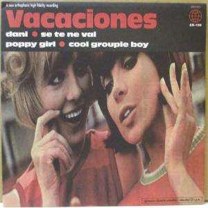 VACACIONES(ヴァカシオネス)-Dani +3 (Spain 限定「ピンクヴァイナル」7インチ+マット固紙ジャケ