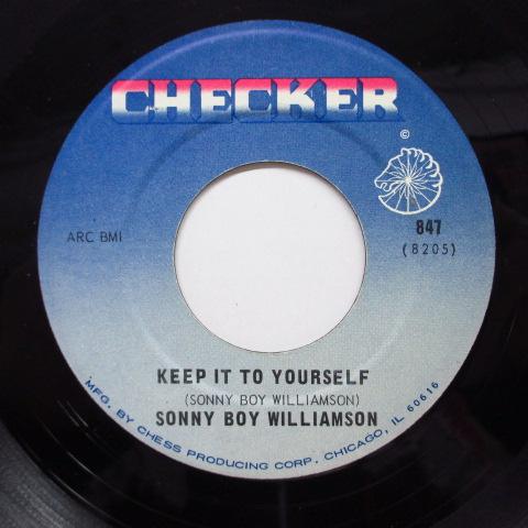 SONNY BOY WILLIAMSON-Keep It To Yourself (60's Rei...