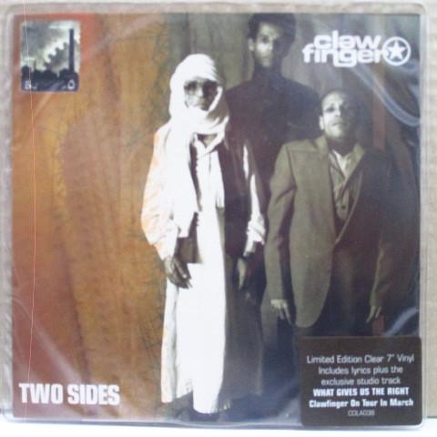 CLAWFINGER-Two Sides (UK Ltd.Clear Vinyl 7")