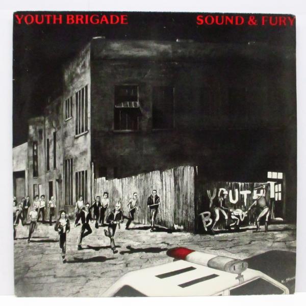 YOUTH BRIGADE(ユース・ブリゲイド)-Sound &amp; Fury (US '94 再発「黒...