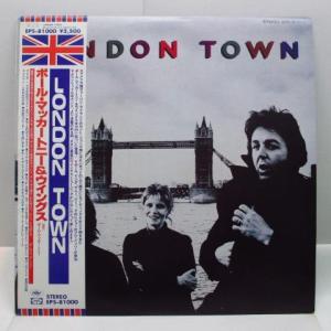 PAUL McCARTNEY & WINGS-London Town (Japan Orig.LP+Obi & Post｜tbr002