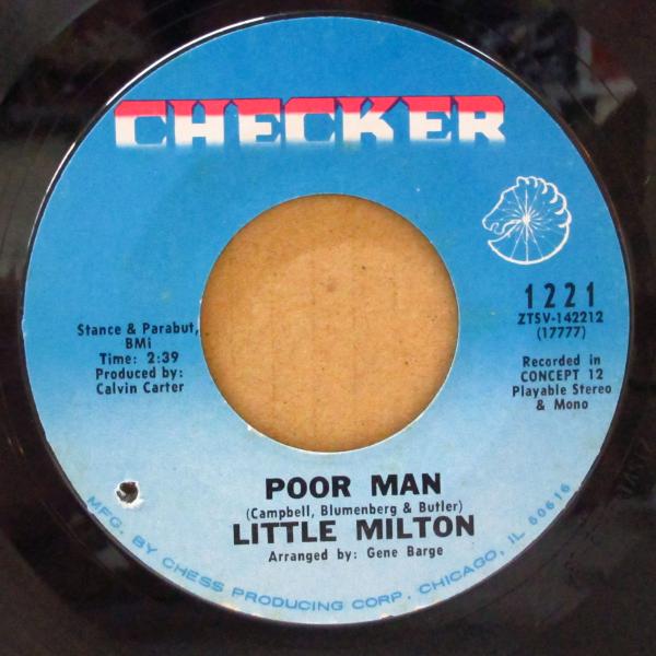 LITTLE MILTON-Poor Man (US Orig.7")