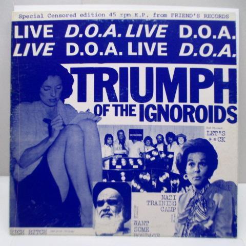 D.O.A.-Triumph Of The Ignoroids (Canada Re 12&quot;)