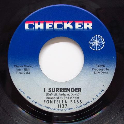 FONTELLA BASS()-I Surrender / I Can't Rest