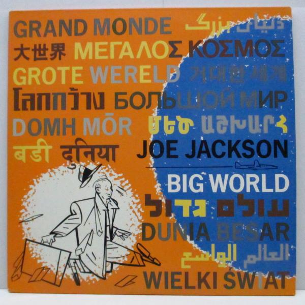 JOE JACKSON-Big World (US Orig.2xLP+Insert)