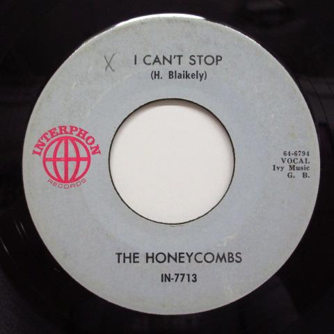 HONEYCOMBS-I Can&apos;t Stop / I&apos;ll Cry Tomorrow (US:Or...