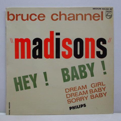 BRUCE CHANNEL()-Madisons /Hey! Baby! +3 (French EP...