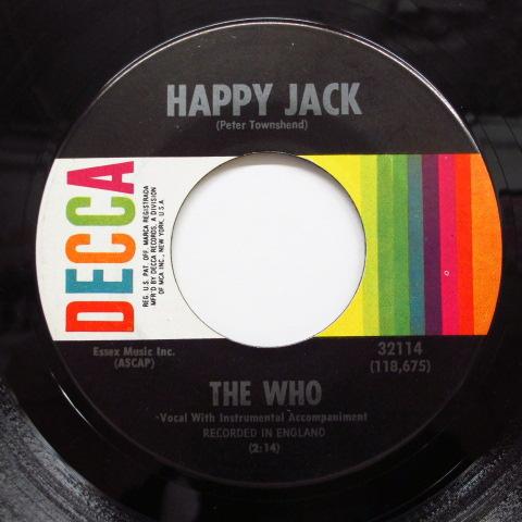 WHO-Happy Jack (US オリジナル 7&quot;)