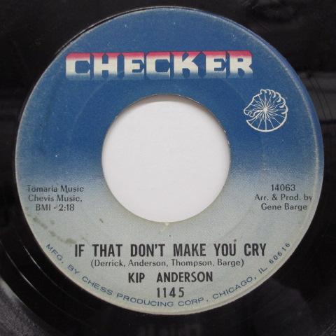 KIP ANDERSON()-If That Don't Make You Cry (Orig)