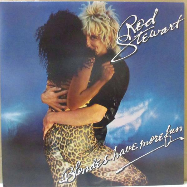 ROD STEWART-Blondes Have More Fun (UK オリジナル LP/見開き...