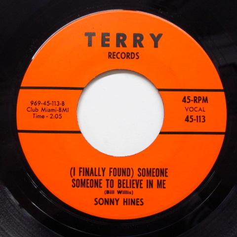 SONNY HINES-Someone Someone To Believe In Me (Orig...