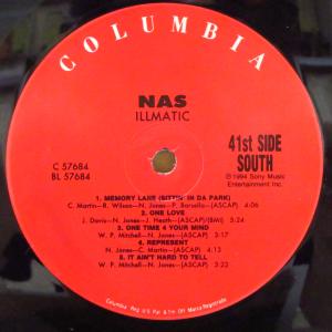 NAS(ナズ)-Illmatic (US 94...の詳細画像2