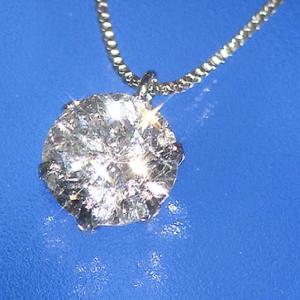 プラチナ 0.6ct ダイヤ 一粒石 ペンダント （ Dカラー ） / レディース ジュエリー ネックレス フォーマル 【TBSショッピング】