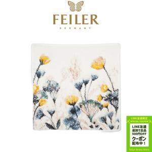 FEILER フェイラー ワイルド ブルーム WILD BLUME 30cm×30cm ハンカチ ハンドタオル 花 花柄 プレゼント バレンタイン 人気 タオルハンカチ｜tbstore