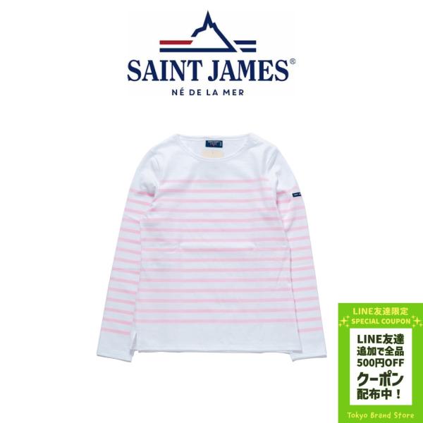 セントジェームス SAINT JAMES 9282 NAVAL FEMME ナバル 長袖 Tシャツ ...