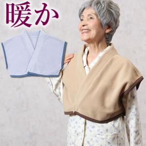 フリースおやすみベスト （日本製）あったか 防寒(おばあちゃん