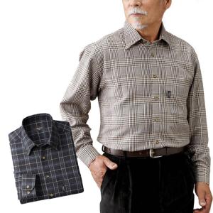シニア メンズ ファッション ウール入りチェック柄シャツ２色組 70代 80代 男性 紳士服 お年寄り高齢者 おじいちゃん 秋冬 敬老の日 プレゼント ギフト Csk Gv 016 Tcマート シニア服 シルバーカー 通販 Yahoo ショッピング