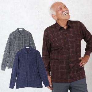 紳士服 高齢者 長袖シャツ 前開きの商品一覧 通販 Yahoo ショッピング