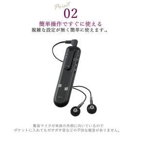 高感度集音器 効聴(補聴 助聴 おばあちゃん ...の詳細画像3
