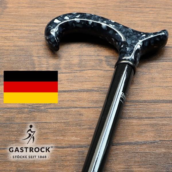 杖 男性用 おしゃれなドイツ製ステッキ ガストロック社製 GASTROCK  ブラック  GA-67...