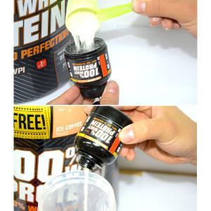 プロテイン 容器 小分け ケース シェイカー ...の詳細画像1