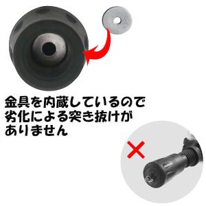 トレッキングポール ラバーキャップ 交換用 先...の詳細画像3