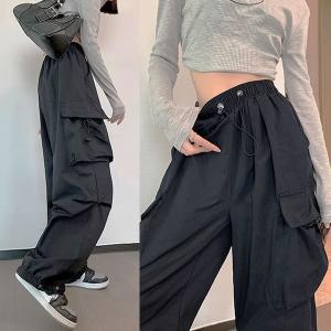 カーゴパンツ レディース パラシュートパンツ ...の詳細画像3