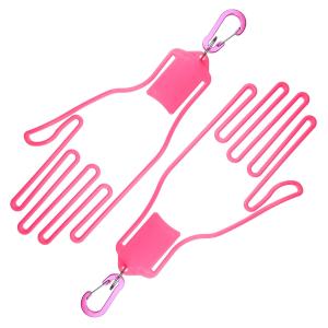 【2個セット】 ゴルフグローブハンガー カラビ...の詳細画像5