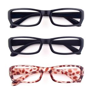 アウトレット品】スクエア 伊達メガネ （レンズなし） 黒縁眼鏡 メンズ