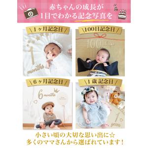 【保育士が監修】 月齢フォト レターバナー 木...の詳細画像4