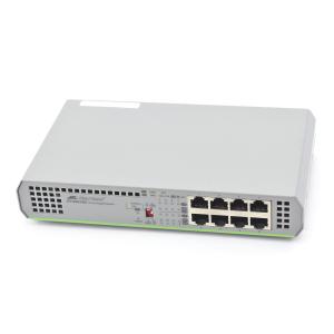 ◇Allied Telesis CentreCOM AT-GS910/8 8ポート1000BASE-T搭載スイッチングハブ 設定初期化済｜tce-direct