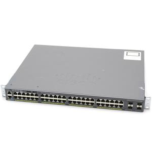 Cisco Catalyst WS-C2960X-48LPS-L V02 48ポート1000BASE-T IEEE802.3at PoE+給電対応 4ポートSFPスロット Ver.15.0(2a)EX5｜tce-direct