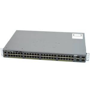 Cisco Catalyst WS-C2960X-48TS-L V03 48ポート1000BASE-T 4ポートSFPスロット C2960X-UNIVERSALK9-M Ver.15.0(2a)EX5 LANBASEライセンス｜tce-direct